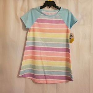 Girl sleep wear (color rainbow stripe